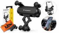 Suporte Automóvel encaixe ventilação horizontal/vertical preto