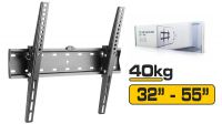 Suporte para inclinável Slim 400*400 32-55" 40Kg preto