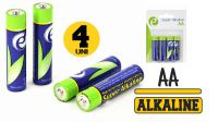 Pilha Energine alcalina Ni-MH AA 1.5V (4)