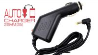 Carregador isqueiro 12-24v -2amp conetor 2.5mm comp/Geotab