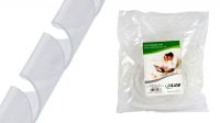 Organizador de cables transparente 10m