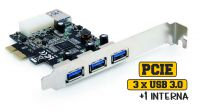 Placas PCI Express a USB/Firewire