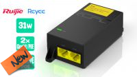 Alimentador PoE 52V 31.2W com fonte de alimentação