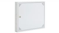 Armário superficie com dobradiça registro terminação IP33 600x500x80mm cinza