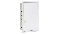 Armário encastrar dist. electrica IP20 90mm fundo cinza