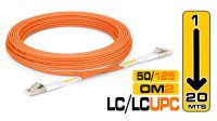 Cable de fibra óptica multimodo LC-LC UPC