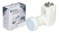 LNB de Satélite Quattro 0.2dB para multiswitch