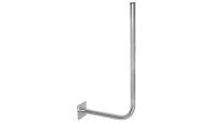 Soporte de pared galvanizado Ø25mm 550mm