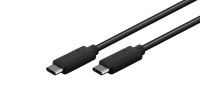Cable USB C Macho - USB C Macho (USB 3.2 GEN 2x2, 5A, 20Gbit/s) 100W