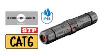 União RJ 45 exterior Cat. 6 F/F  IP68