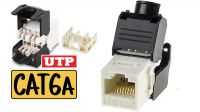 Conector UTP RJ45 H Cat. 6 DUAL+ inserción a 180º