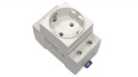 Base de encaixe modular 10/16A 230V 2 mod. DIN
