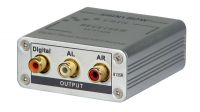 Receptor de audio digital o analógico a través de Cat.5