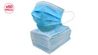 Kit 50 Mascarillas Quirúrgicas Desechables