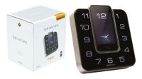 Relógio despertador Time Machine para iPhone com colunas rádio FM