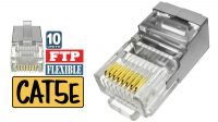 Conetor RJ45 FTP flexível A (10)