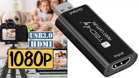 Tarjeta capturadora de video HDMI por USB 1080P ideal streamers.