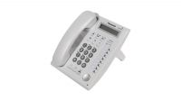 Telefone fixo digital Panasonic KX-DT321 refurbished cinza