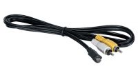 Cable de datos Nikon 2 RCA audio/vídeo mini USB 8 Pines 1.50m