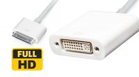 Cabo adaptador DVI para iPad/iPhone/iPod