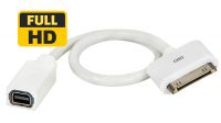 Cable adaptador mini Display Port para iPad/iPhone/iPod