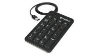 Teclado numérico USB Negro