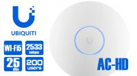 Ponto de acesso Unifi UAP AC HD 2.4Ghz 800Mbps/5Ghz 1733Mbps 802.11ac MIMO