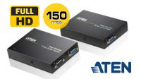 Kit de extensão VGA até 150 m por cabo de rede RJ-45